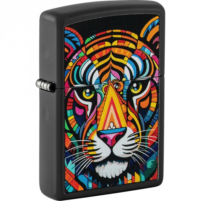 Зажигалка ZIPPO TIGER STRIPES DESIGN 46235